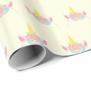Papel De Regalo Princesa de Unicorn
