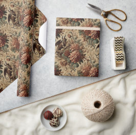 Papel De Regalo Príncipe de Pranks - Banda floral gótica