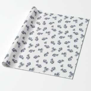 Papel De Regalo Prisión de color de agua azul