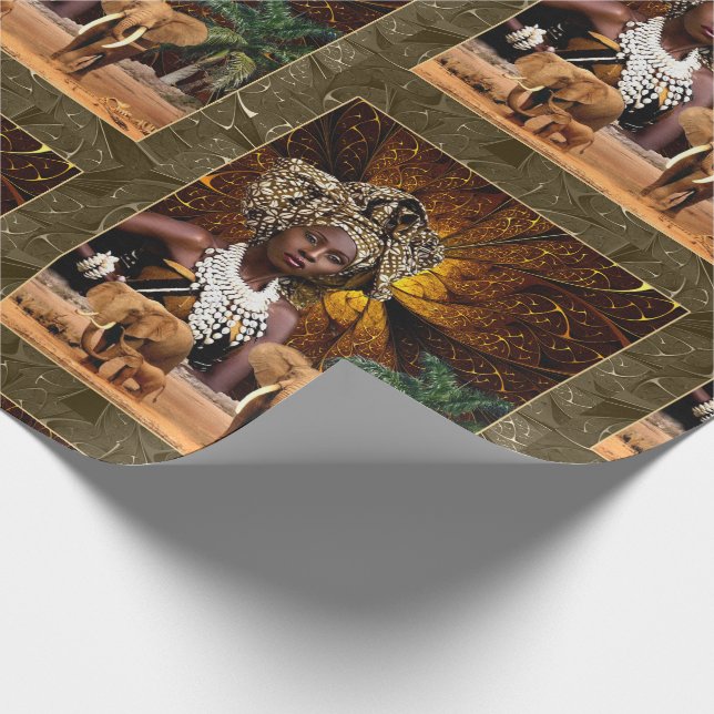 Papel De Regalo Prisioneros africanos (Esquina)