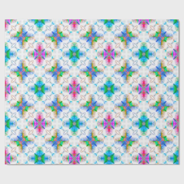 Papel De Regalo Prism Glow – Light in Motion (Superficie plana)