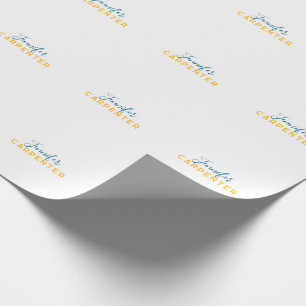Papel De Regalo Profesional elegante moderno minimalista simple