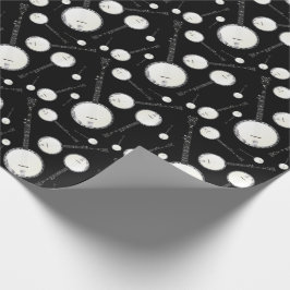 Papel De Regalo Profesor de Música Banjo