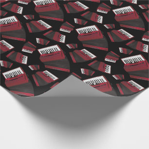 Papel De Regalo Profesor de música de acordeón instrumental