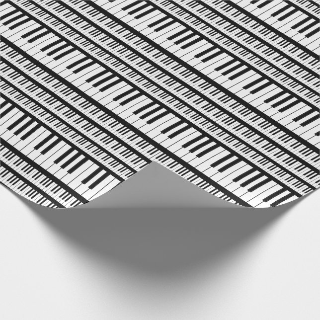 Papel De Regalo Profesor de música de piano (Esquina)