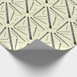 Papel De Regalo Profesor de Música Oboe