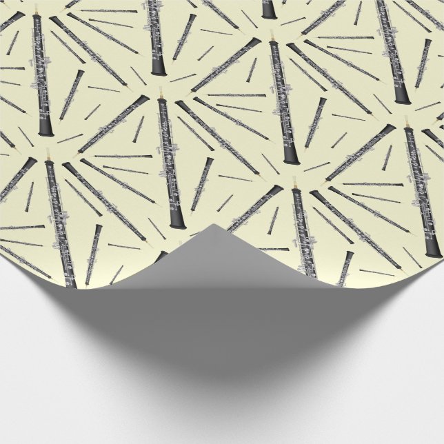 Papel De Regalo Profesor de Música Oboe (Esquina)