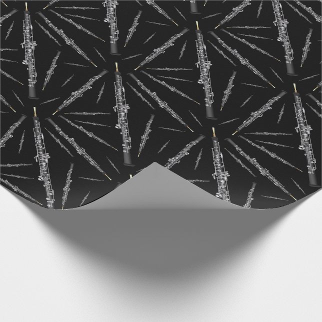 Papel De Regalo Profesor de Música Oboe (Esquina)