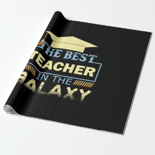 Papel De Regalo Profesora de Regalos El Mejor Profesor De La Gal