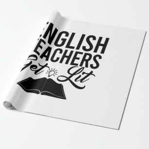 Papel De Regalo Profesores de inglés reciben luz