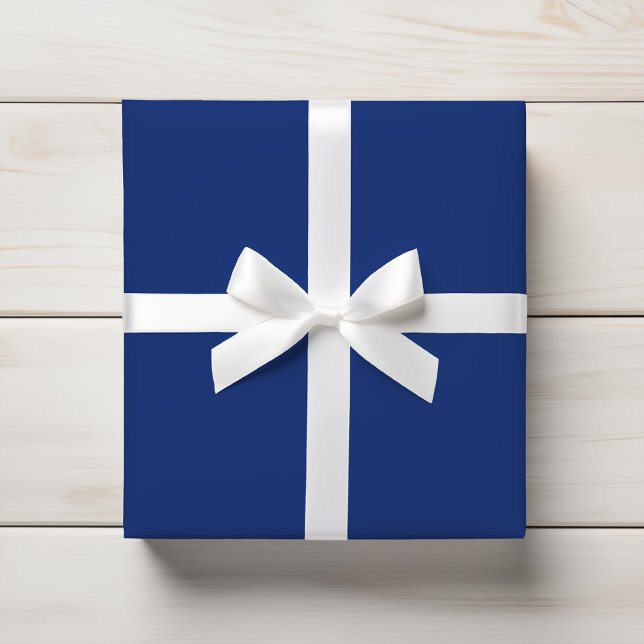 Papel De Regalo Profundo denim Royal Blue Solid (Subido por el creador)