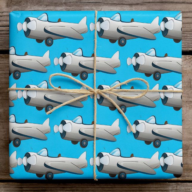 Papel De Regalo Propeller Plane (Subido por el creador)