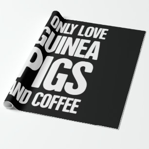 Papel De Regalo Propietario de cerdo guineano mascota