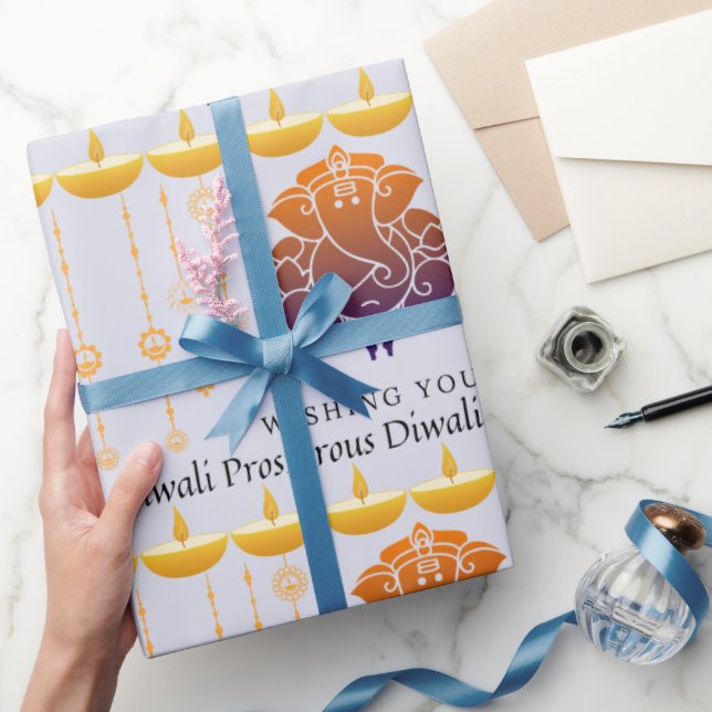 Papel De Regalo Prospero Diwali (Regalar)