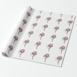 Papel De Regalo protea flowers