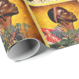 Papel De Regalo Protección del Reino de los Animales