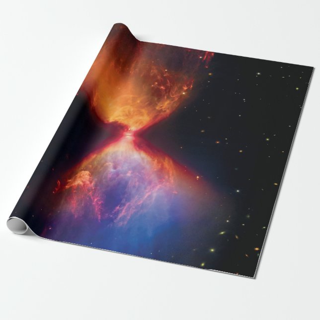 Papel De Regalo Protostar L1527 de James Webb Space Telescope (Desenrollado)