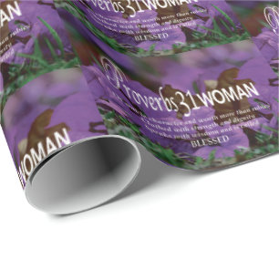 Papel De Regalo PROVERBS florales de bonito 31