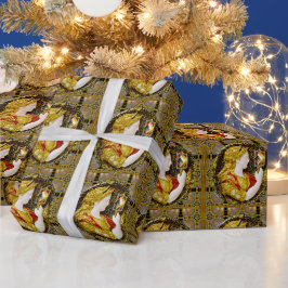 Papel De Regalo Prudencia Viejo Mundo Elegante