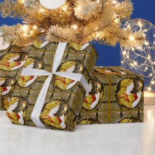 Papel De Regalo Prudencia Viejo Mundo Elegante