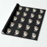 Papel De Regalo Prueba Tuba Baby Funny Science Tuba Pun Dark BG<br><div class="desc">Test Tuba Baby Funny Science Tuba Pun presenta un lindo tuba en pañal para bebé con un pacificador en la boca . Perfecto regalo de juego de palabras para la familia y amigos que aman la tierna música de ciencia tuba.</div>