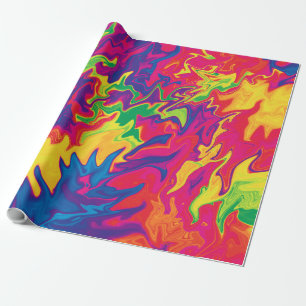 Papel De Regalo Psicodelia......