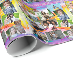 Papel De Regalo Psicodelic Photo Gift Wrap HAMbWG