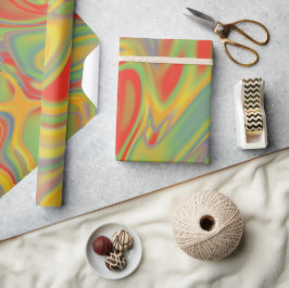 Papel de regalo psicodélico