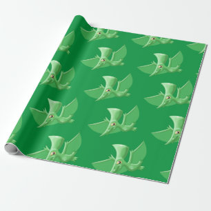 Papel De Regalo Pterosaurio