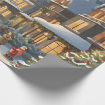 Pueblo Navideño Nevado