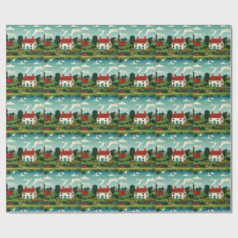 Papel De Regalo Pueblo rural