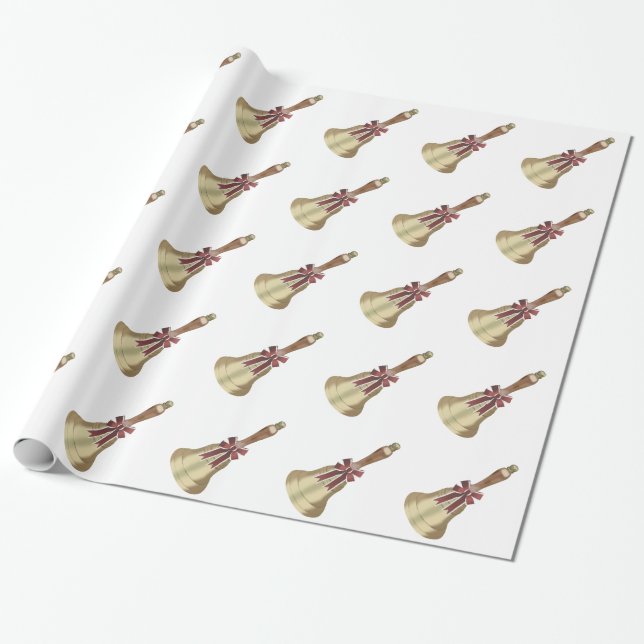 Papel De Regalo Puedes Tocar mis Campanas (Desenrollado)