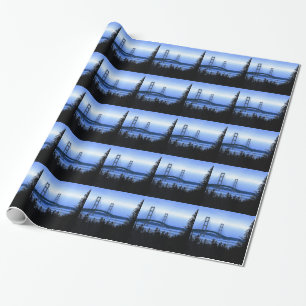 Papel De Regalo Puente de Mackinac