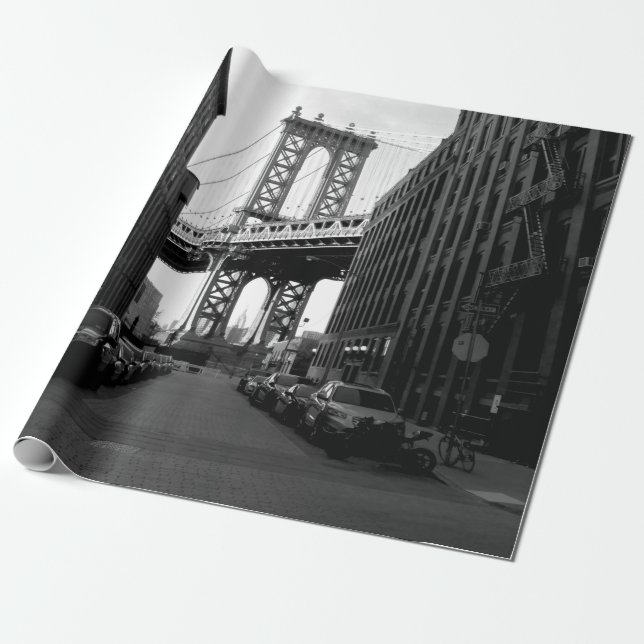 PAPEL DE REGALO PUENTE DE MANHATTAN (Desenrollado)
