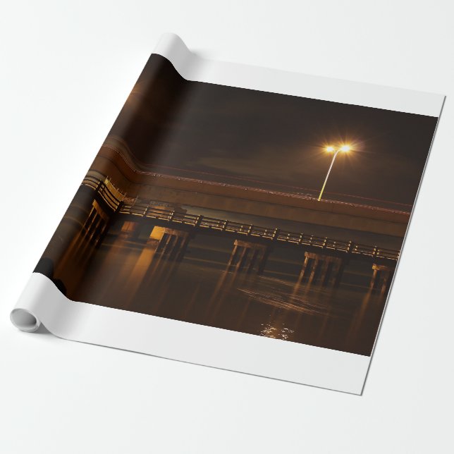 Papel De Regalo Puente de noche (Desenrollado)