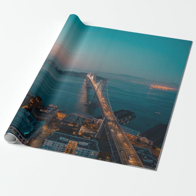 PAPEL DE REGALO PUENTE DE OAKLAND (Desenrollado)