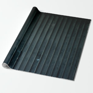 Papel De Regalo Puerta de madera negra y gris