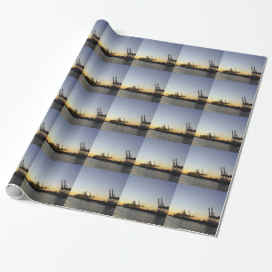 Papel De Regalo puerto de hamburg