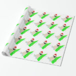 Papel De Regalo Pug Red Santa Hat Green Christmas Tree<br><div class="desc">Disfrutarás mucho más de tu envoltura de vacaciones cuando uses este papel de envoltura de Navidades Pug. Este envoltorio de Navidades muestra el diseño de un lindo perro Pug con un gorra rojo de Santa Claus posado frente a un árbol de Navidad festivo.</div>