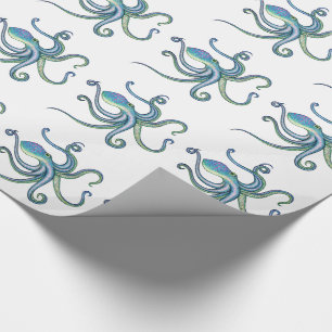 Papel De Regalo Pulpo
