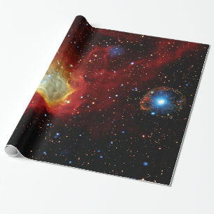 Papel De Regalo Pulsar SXP 1062 Resto de Supernova Foto Espacial d