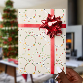 Papel De Regalo Pulseras de amistad para navidades