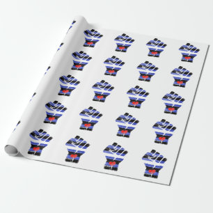 PAPEL DE REGALO PUÑO DE CUERO RESISTE