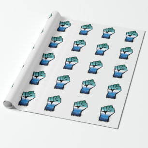 Papel De Regalo Puño de protesta gay masculino