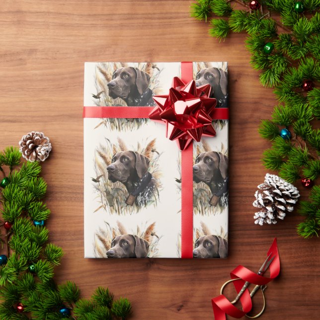 Papel De Regalo Puntero de Shorthtransmitió alemán (Regalo de vacaciones)