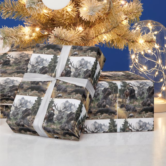 Papel De Regalo Puntero inalámbrico alemán (Vacaciones)