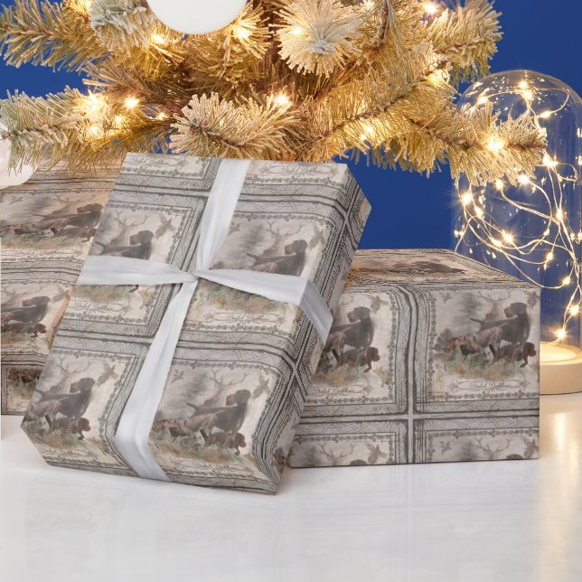 Papel De Regalo Puntero inalámbrico alemán (Vacaciones)