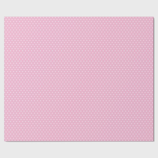 Papel De Regalo Punto de Polka Rosa (Costura)