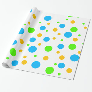Papel De Regalo Puntos brillantes divertidos