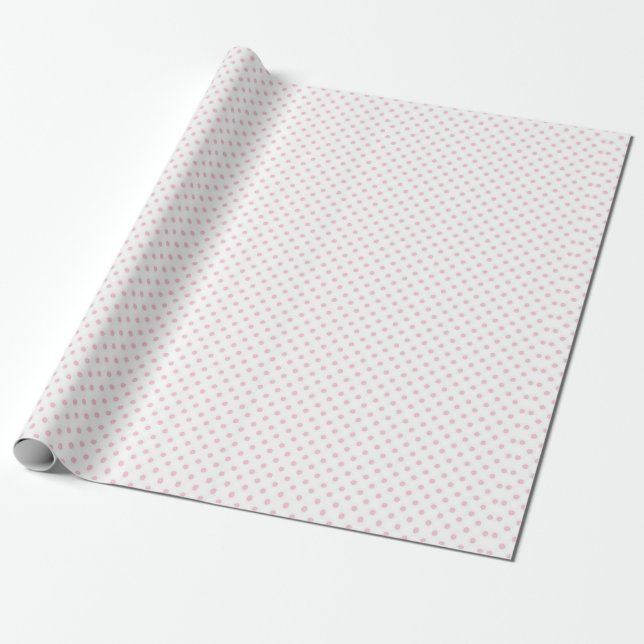 Papel De Regalo Puntos de Polka (Desenrollado)